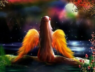 Colorful Fairy Computer Wallpaper Desktop Background
