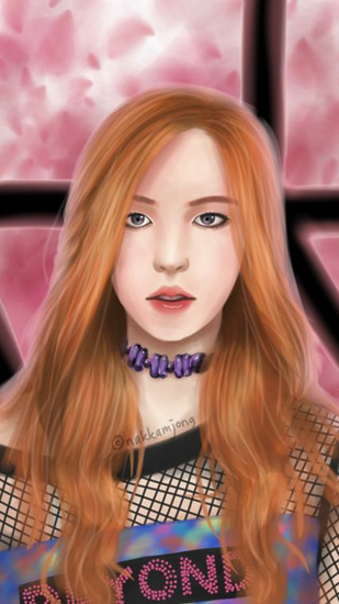 Blackpink Boombayah Rose By Nakkamjong