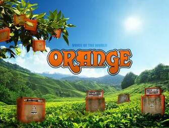 Orange Amps Wallpaper Amplifiers