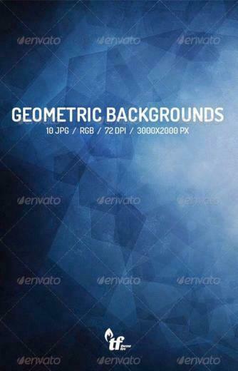 Abstract Geometric Background