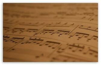 Musical Score HD Wallpaper For Wide Widescreen Whxga Wqxga