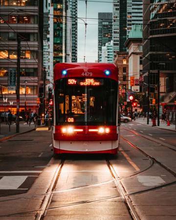 Toronto Streetcar Pictures Image