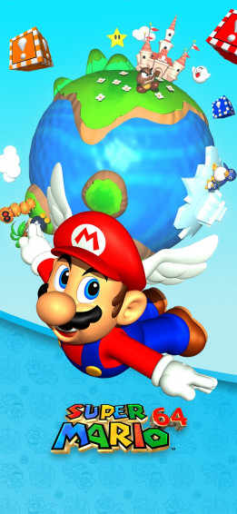 Super Mario Bros iPhone Wallpaper