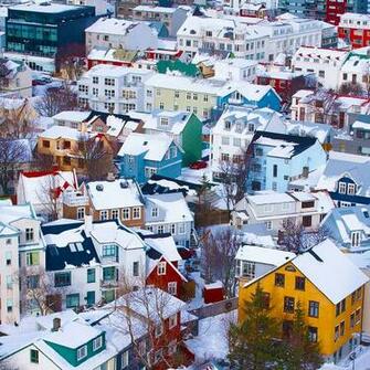 Winter Reykjavik Iceland iPad Wallpaper Co Dla Adasia