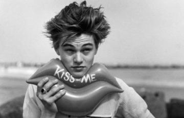 Beautiful Black And White Boy Young Leonardo Dicaprio