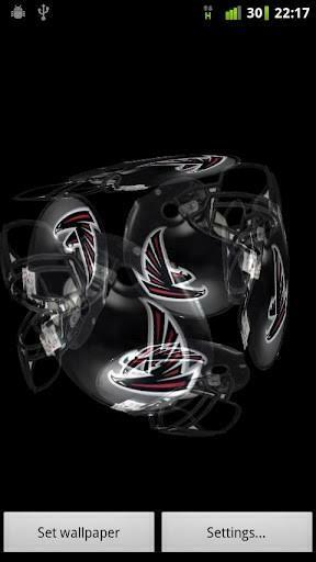 Wallpaper Livewallpaper Falcons 3d Cube Live Screenshots