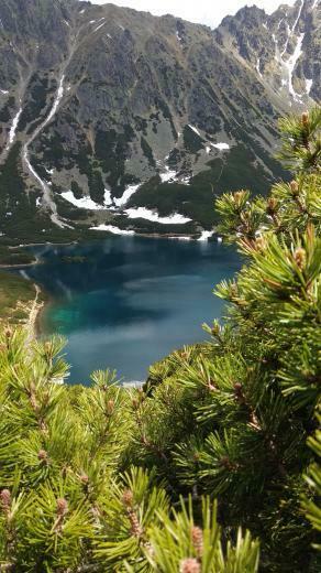 Czarny Staw W Polskich Tatrach Black Pond In The Polish Tatra