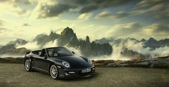 Porsche Wallpaper Black Turbo S