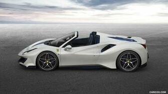 Ferrari Pista Spider Side HD Wallpaper