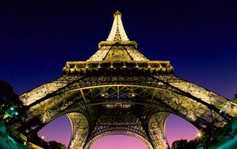Eiffel Tower At Night Wallpaper