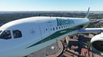 Alitalia Airbus A320neo 8k Livery R Flightsimulator2020