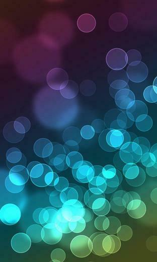 Samsung Galaxy S Ii I9100 Mobile Wallpaper Neon Circles