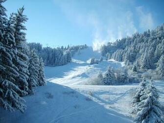 Beautiful Winter Scenery Wallpaper Snowfall