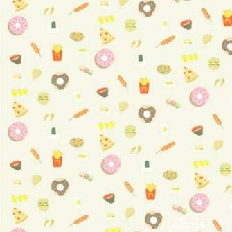 Bg Food Foods Kawaii Pastel Wallpaper Walpaper Image
