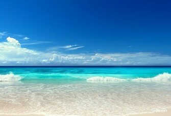 Wallpaper Seascape Ocean Beach Sunshine Sea Sun Summer Wave
