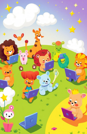 Kids Computer Wallpaper