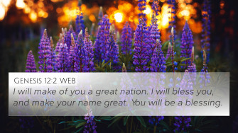 Genesis Web 4k Wallpaper I Will Make Of You A Great Nation