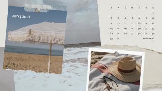 July Calendar Desktop Wallpaper Net