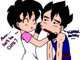 Dragon Ball Z Image Videl And Gohan Wallpaper Photos