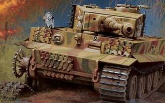 Wallpaper Tiger Tank War Field Desktop In HD