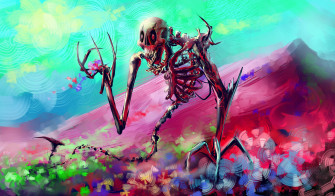 Skeleton Aesthetic Wallpaper