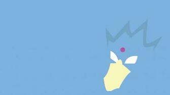 Golduck Minimalism Blue Background Wallpaper Anime