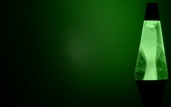 Green Lava Lamp Wallpaper Stock Photos