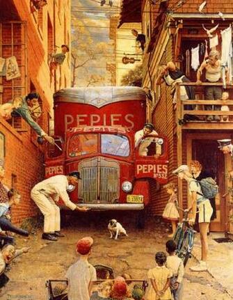 Norman Rockwell Christmas Wallpaper Pass The Please