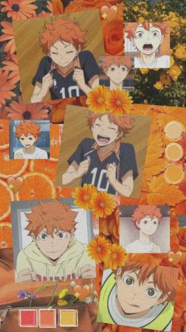 iPhone Aesthetic Hinata Shoyo Haikyuu Wallpaper