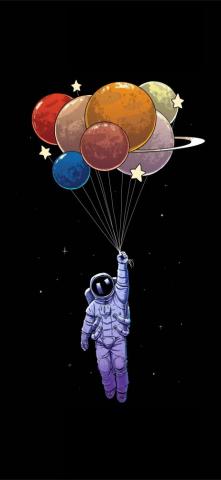 Astronaut Exploration Flight Planets Lg V30 G6 iPhone