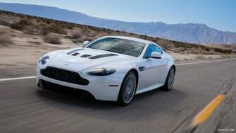 Aston Martin V12 Vantage S Morning Frost Front HD