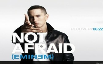 Celebrities Wallpaper Not Afraid Eminem Wallpaperbackground
