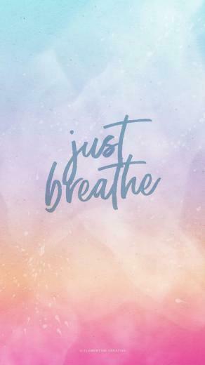 Just Breathe Mindfulness Quotes Meditation