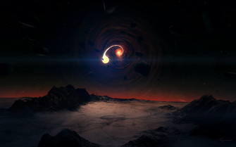 HD Black Hole Wallpaper