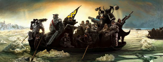 Crossing The Delaware By Vulgotha