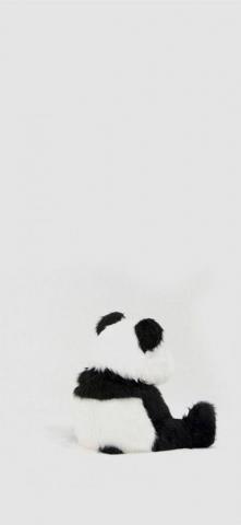 Sad Panda Black And White Oneplus Wallpaper Traxzee