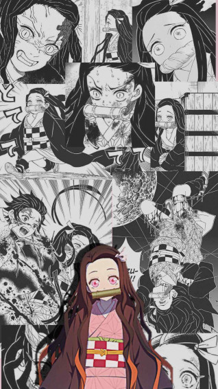 Nezuko Phone Wallpaper