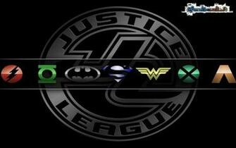 Sfondo Justice League Logos Gratis A Per Il Desktop Del Pc
