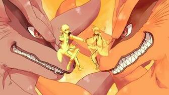 Minato Naruto Kyuubi Sage Mode HD Anime Wallpaper 3f