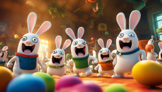 Rabbids Invasion Wallpaper