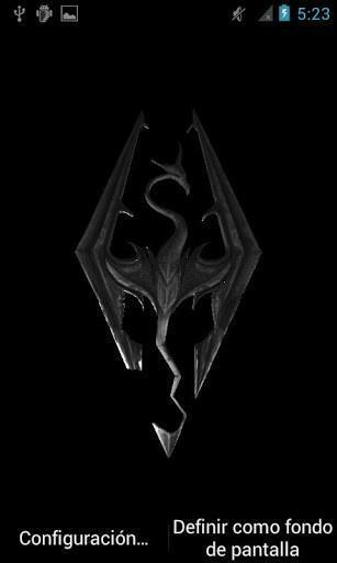 Bigger Skyrim 3d Live Wallpaper For Android Screenshot