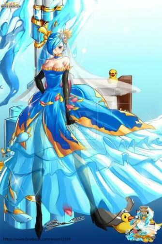 Brave Frontier Fanart No Gun Goddess Serin By Bunny15539