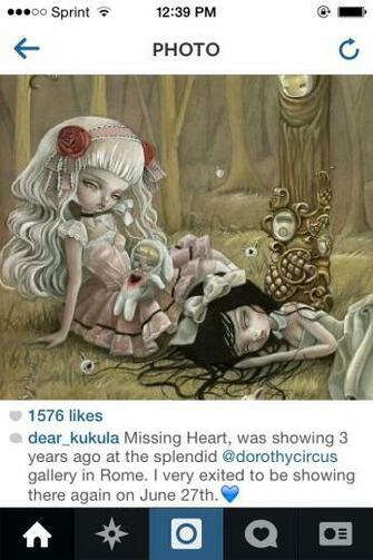 Kukula Art In Surreal Lowbrow Painting