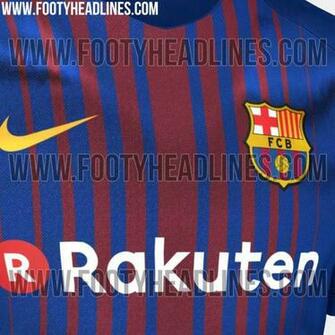 Fc Barcelona Trikot Erste Bilder Im Netz Aufgetaucht