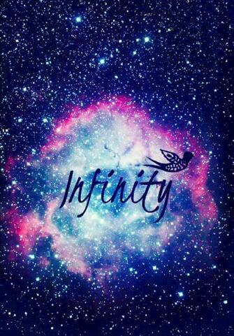 Background Colour Cute Galaxy Infinity iPhone