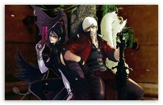 Bayonetta Vs Devil May Cry HD Wallpaper For Standard