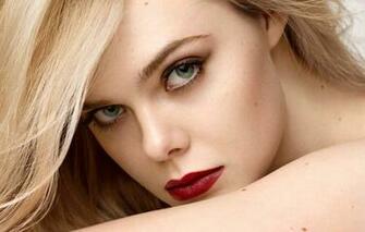 Wallpaper Elle Fanning El L Oreal Paris Image For