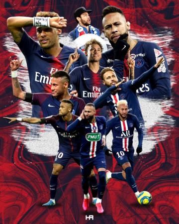 Neymar Paris Saint Germain Football Ronaldo