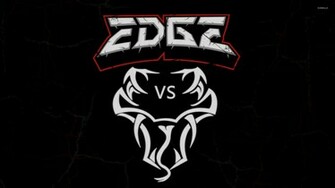 Edge Vs Randy Orton Logo Wallpaper Sport
