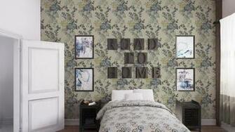Designers Guild Seraphina P610 Wallpaper Silver Fashion